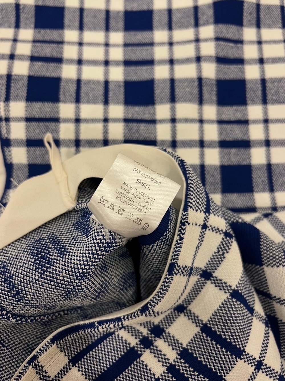 Scanlan Theodore Navy & White Plaid Two-Piece Set - Picture 6 of 7